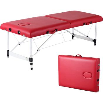 Beauty Salon Folding Massage Table Portable Salon Bed 